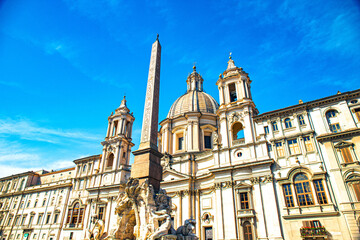 Obraz premium Rome in italy wonderfull views antic and modern town in europe