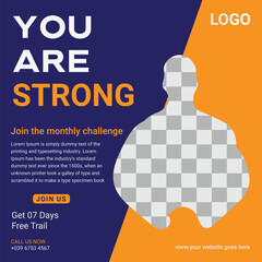 Social media post design 