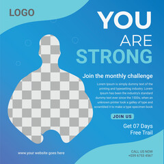 Social media post design 