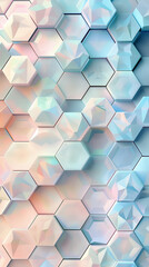 Fototapeta premium abstract white background with hexagons