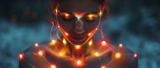 Biofeedback device enhances emotional connections and healing in mental health counseling. Concept Mental Health Counseling, Biofeedback Devices, Emotional Connections, Healing Techniques