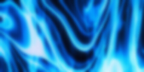 Vibrant Blue Aesthetic: Abstract Glass Background