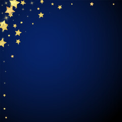 Magic stars vector overlay.  Gold stars scattered