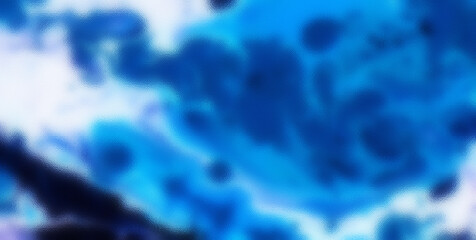 Fototapeta na wymiar Vibrant Blue Aesthetic: Abstract Glass Background