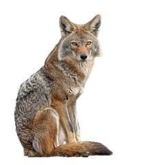 Fototapeta premium wolf isolated on white