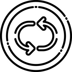 Arrow Loop Icon