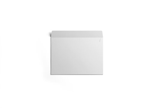 Envelope C5 Mockup 3D Rendering on Isolated Background