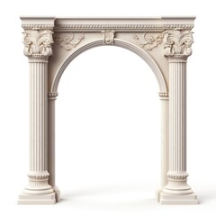 Naklejka premium Antique arch architecture column ancient