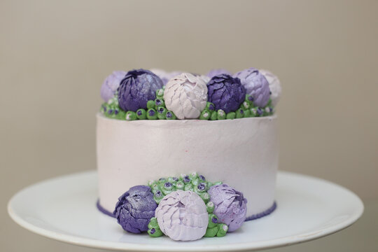 Purple Wedding Cake - Purple Birthday Cakes