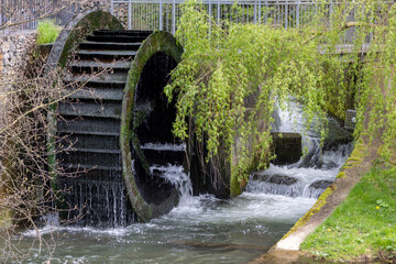 Water wheel in Menden Sauerland