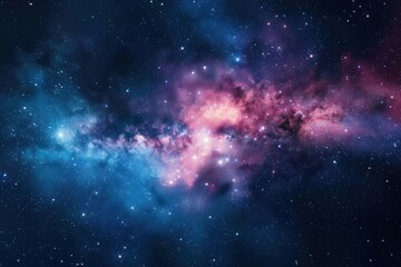 Obraz premium Cosmos nebula space astronomy.