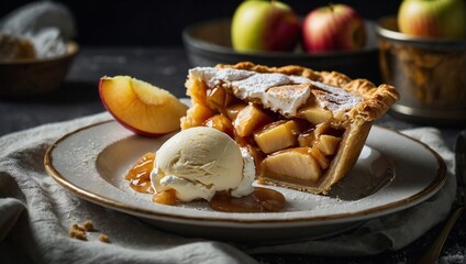 apple pie with nuts