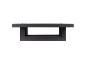 Wide metal chimney cap. Isolated