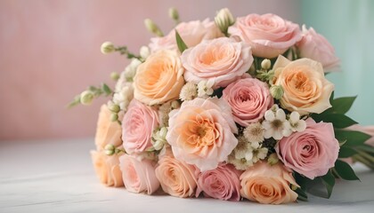 rose romantic bouquet