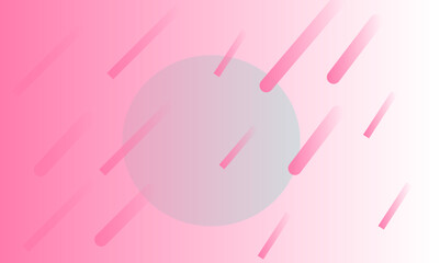 Abstract fluid or colorful rounded lines transition elements on pink background with space for your text.