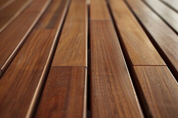 Smooth teak wood texture with sleek, modern finish, perfect for contemporary interiors