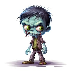 Słodki mały zombie