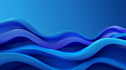   A blue background with wavy lines..Or:..Blue background with wavy lines and ripples