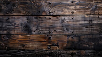Close up of detailed wooden wall texture
