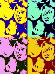 background with flowers