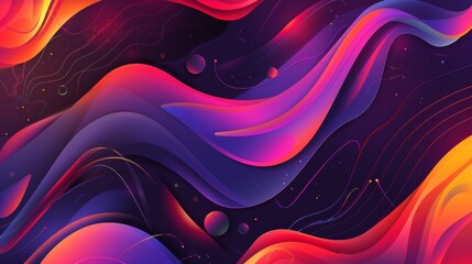 Abstract background with dynamic shapes and patterns, suitable for leaflets, flyers, or any advertising materials