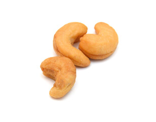 Mixed Nuts on white background