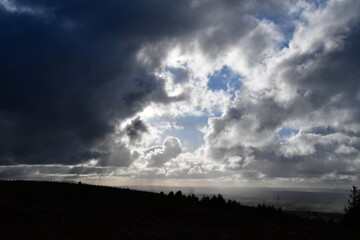 Storm clouds timelapse. Coppanagh Hill, Co. Kilkenny, Ireland