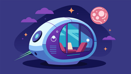 A sleek and portable dream pod that uses advanced neurotechnology to stimulate the brain and provide personalized dream experiences..