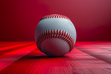 baseball logo design with illustration of baseball copy space