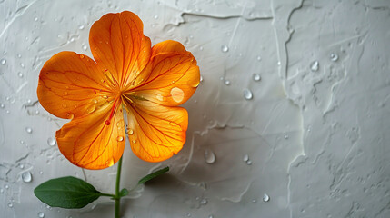 Silent Strength minimal flower wallpaper