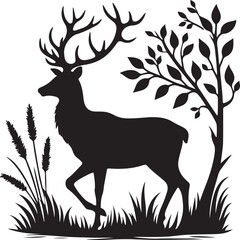 black and white flower