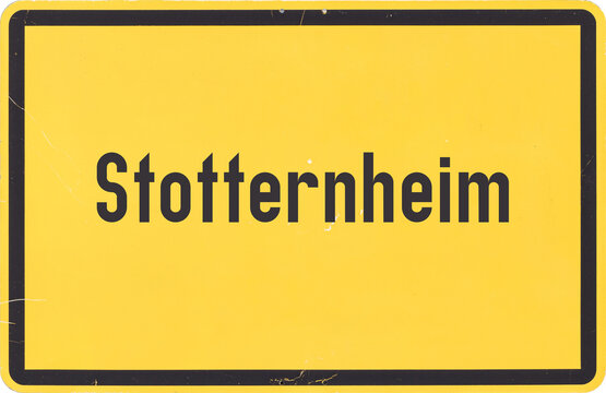 Ortsschild Stotternheim