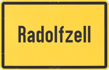 Ortsschild Radolfzell