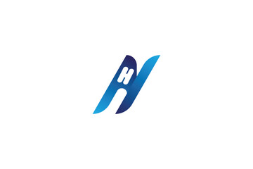 H modern logo