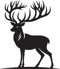 deer in a background