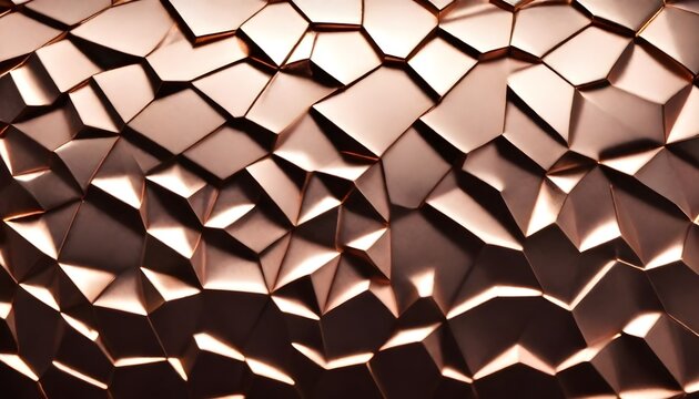 Geometric bumps pattern shuny polished wavy pink gold slab texture