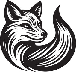 Obraz premium fox vector