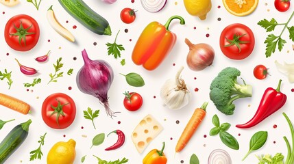 Variedade de legumes 