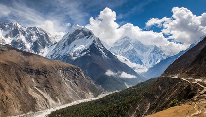 Fototapeta premium himalayan mountains