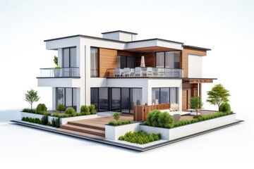House architecture building villa