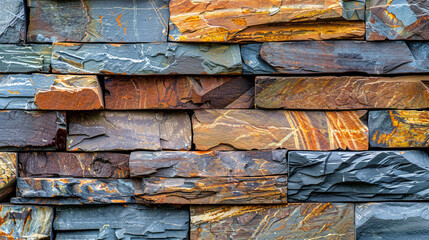 The new design of modern wall