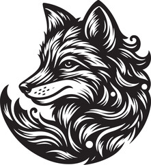 Fototapeta premium fox vector