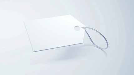 The 3D discount icon stands out on a clean white background, ideal for displaying the discount percentage text, perfect for modern sales promotions.