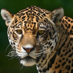 close up of a Jaguar