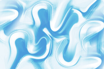 Abstract blue smooth shapes pattern and textured  Background  with copy space 