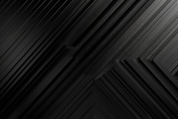 Obraz premium Wavy Grunge Wall Texture. Abstract Dark Gray Close-Up. Beautiful simple AI generated image in 4K, unique.