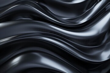Fototapeta premium Wavy Grunge Wall Texture. Abstract Dark Gray Close-Up. Beautiful simple AI generated image in 4K, unique.
