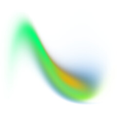 Green gradient png transparent background 