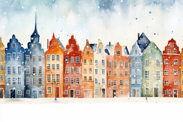 Christmas festival city architecture building