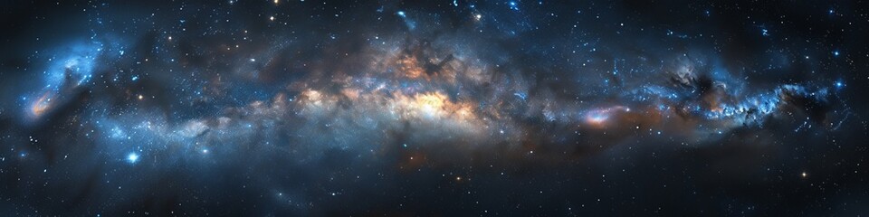 Fototapeta premium milky way in space.